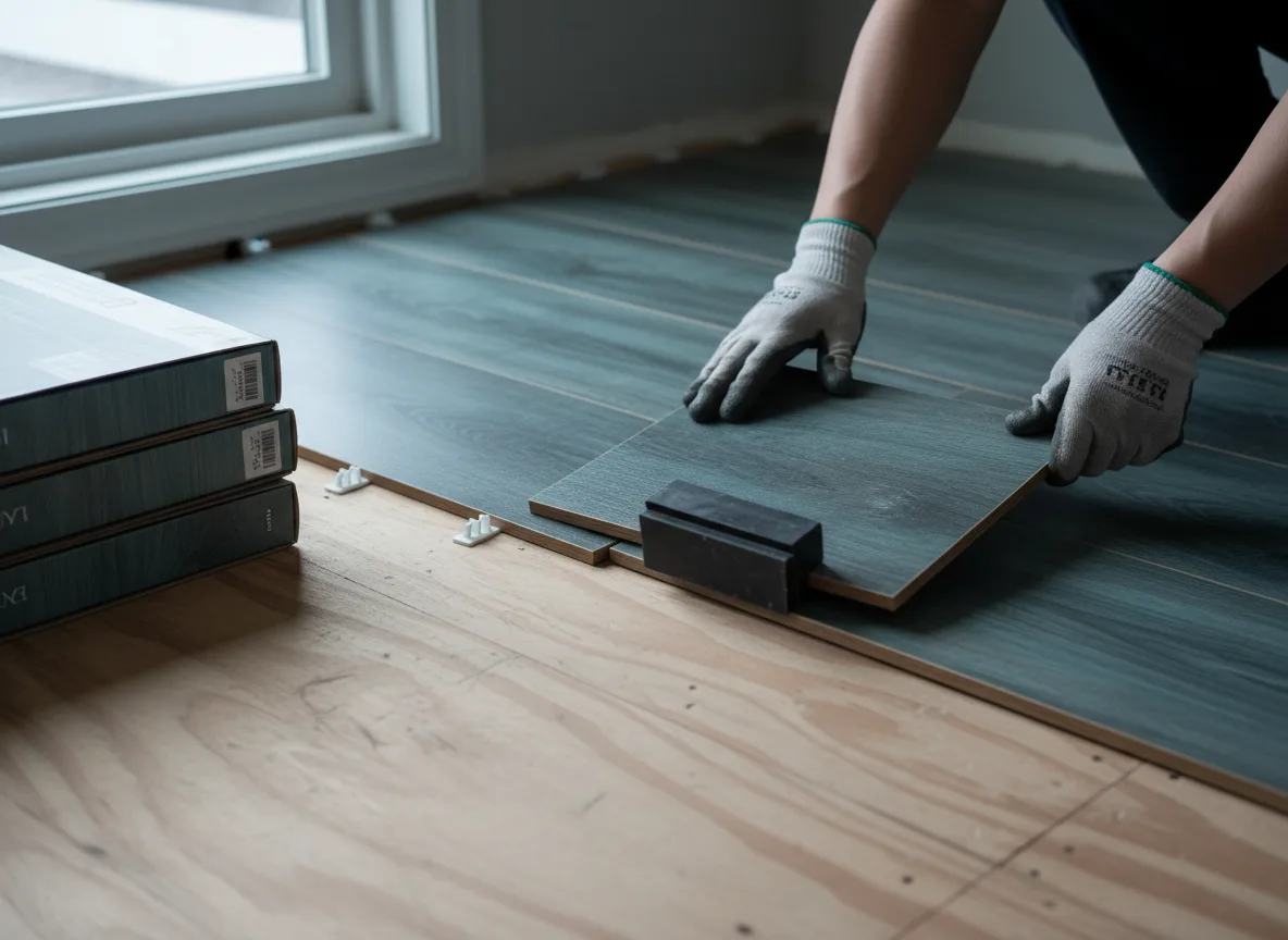 Luxury Vinyl Plank Installation company in Gwinner, ND